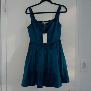 NWT LoveShackFancy Satin Party Dress